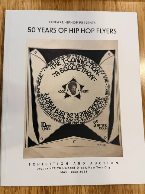 50 Years of Hip Hop Flyers