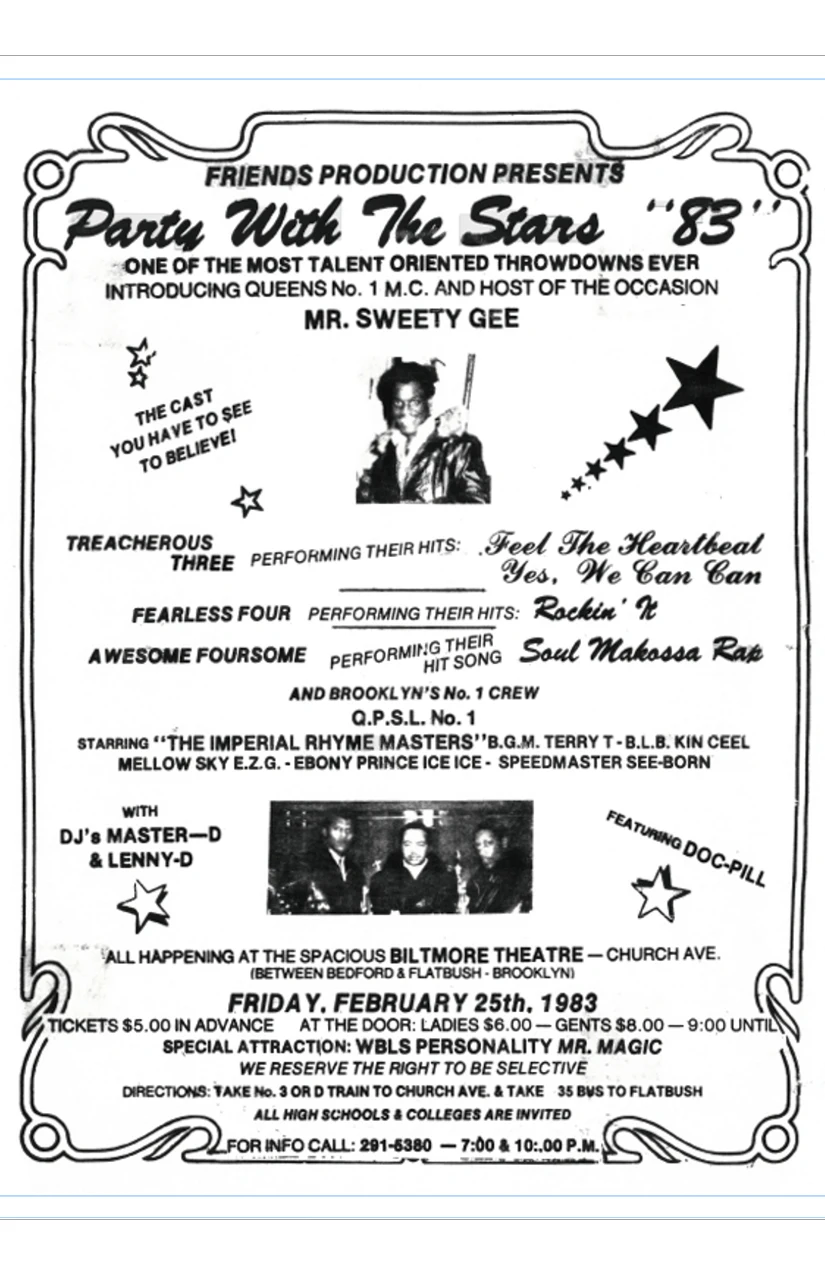Party With the Stars of 83, Biltmore Theatre, February 25, 1983