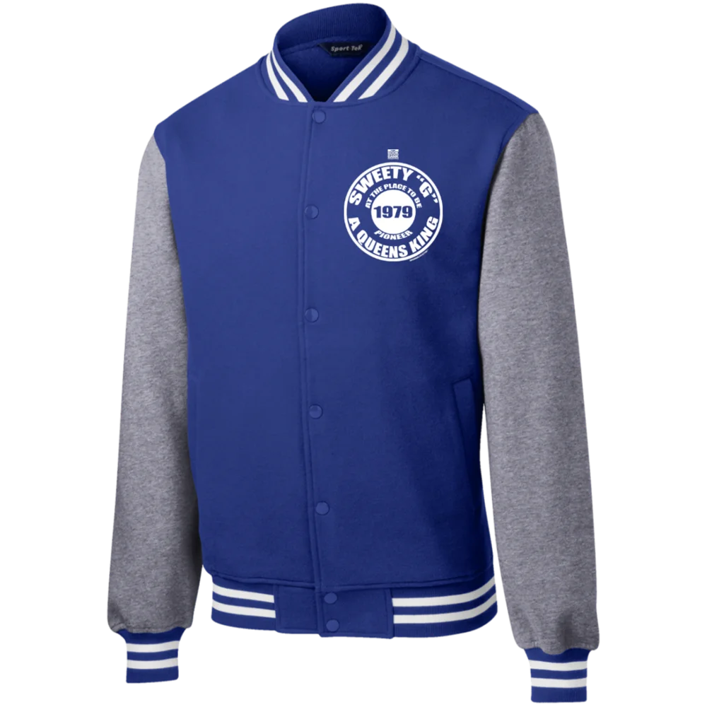 SWEETY G LETTERMAN JACKET